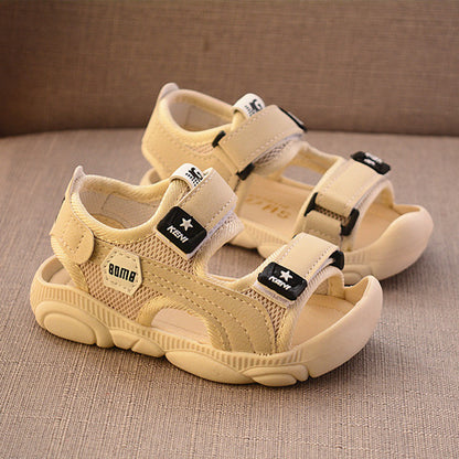 Summer Children Shoes Boys Soft Soles Beach Shoes Male Baby Anti-kick Children's Sandals